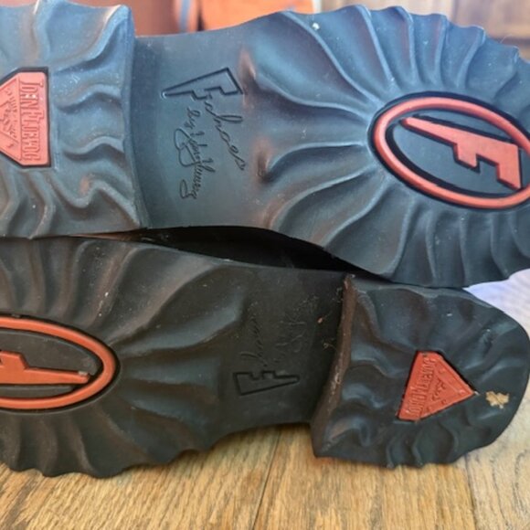 Vintage John Fluevog Black Leather Knee-High Boots - Picture 5 of 8